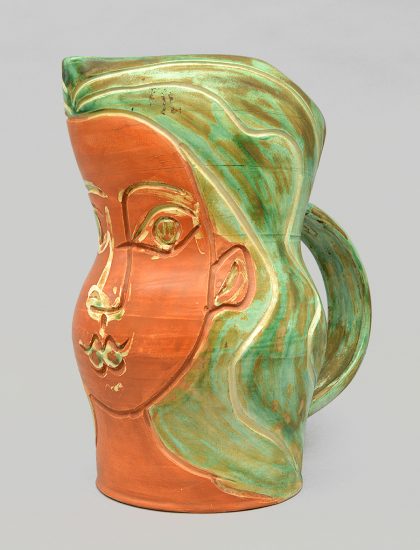 Pablo Picasso Ceramic, Visage de femme (Woman's Face), 1953